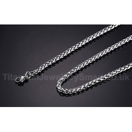 Men's Titanium Necklace 4 mm NC-153