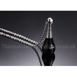 Unisex Titanium Pendant Perfume Bottle PN-238