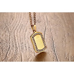 Men's Titanium Pendant Qur'an 32.3 mm PN-636G
