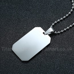 Men's Titanium Pendant PN-003
