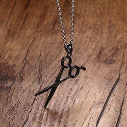 Unisex Titanium Pendant Scissors PN-741