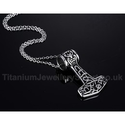 Unisex Titanium Pendant Ax Punk PN-49
