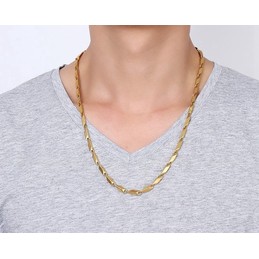 Unisex Titanium Necklace 3D 