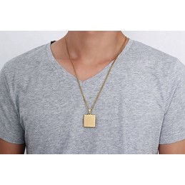 Men's Titanium Pendant 28.7 mm PN-666