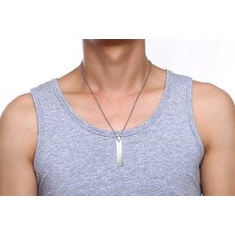 Men's Titanium Pendant 43 mm PN-918S