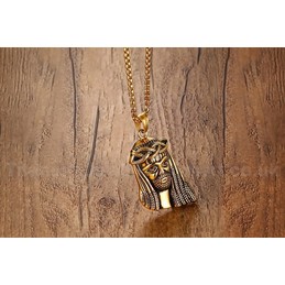 Men's Titanium Pendant 50 mm Jesus PN679