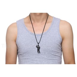 Men's Titanium Pendant Sport Muscle PN-958B