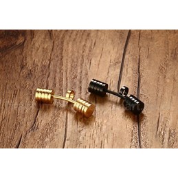 Unisex Titanium Pendant Dumbbell PN-607