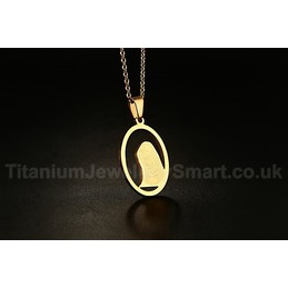 Women's Titanium Pendant 33.3 mm PN-660