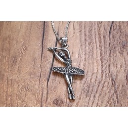 Women's Titanium Pendant 7.5 cm Ballet PN-773S