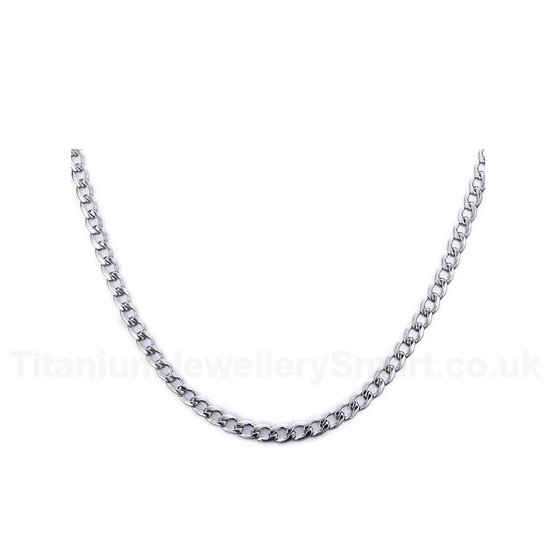 Men's Titanium Necklace 4.5 mm NC-163