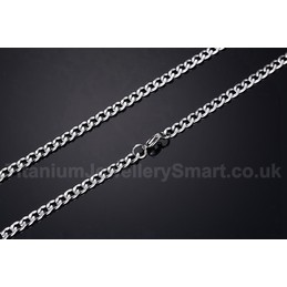 Men's Titanium Necklace 4.5 mm NC-163
