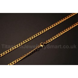 Men's Titanium Necklace 4.5 mm NC-163