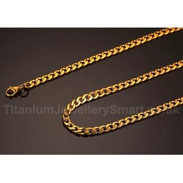 Men's Titanium Necklace 4.5 mm NC-163