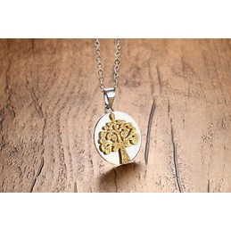 Unisex Titanium Pendant Christmas Tree PN-612