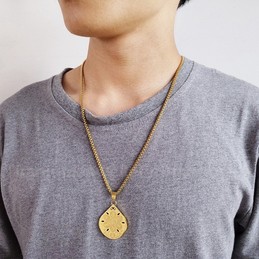 Titanium Pendant Drop Shape PN-1105G