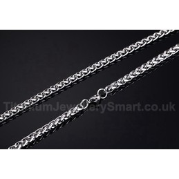 Men's Titanium Necklace 5 mm NC-154