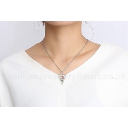 Men's Titanium Pendant 33 mm Medical ID Tag PN-613