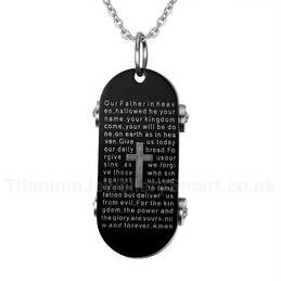 Men's Titanium Pendant Skateboard PN-305B