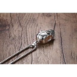 Men's Titanium Pendant Skull PN-184