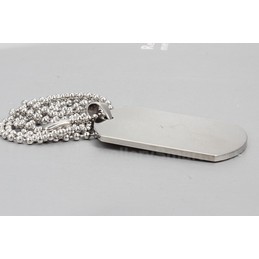 Men's Titanium Pendant Tag PN-004S