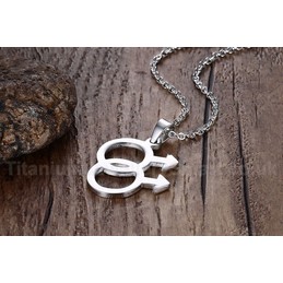 Men's Titanium Pendant P PN-001