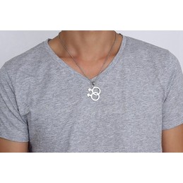 Men's Titanium Pendant P PN-001