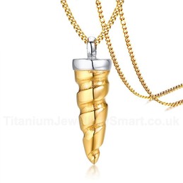Unisex Titanium Pendant Unicorn PN-1122