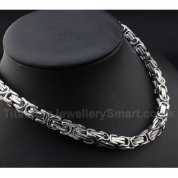 Men's Titanium Necklace 8 mm NC-013S