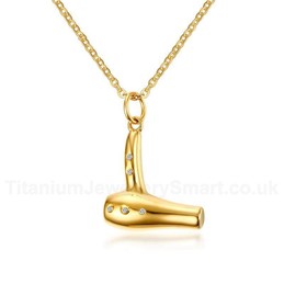 Women's Titanium Pendant 28 mm Crystal Hair Dryer PN780