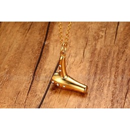 Women's Titanium Pendant 28 mm Crystal Hair Dryer PN780