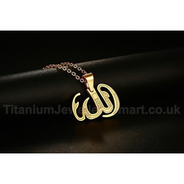 Men's Titanium Pendant 18.4 Allah PN-631