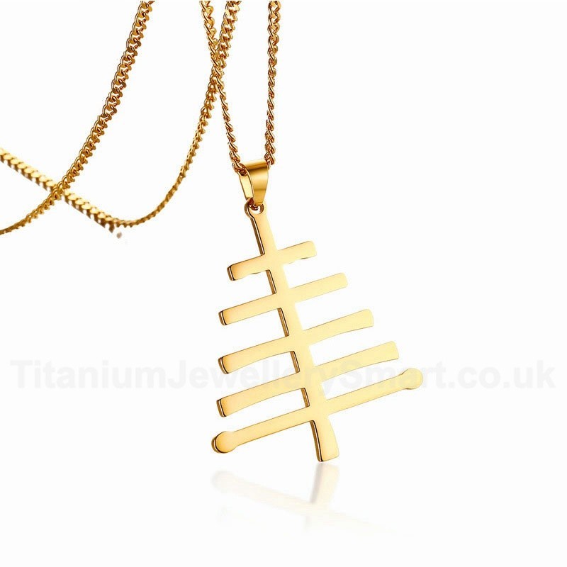 Men's Titanium Pendant PN-840