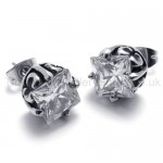 Retro Bud Titanium Earrings 20258