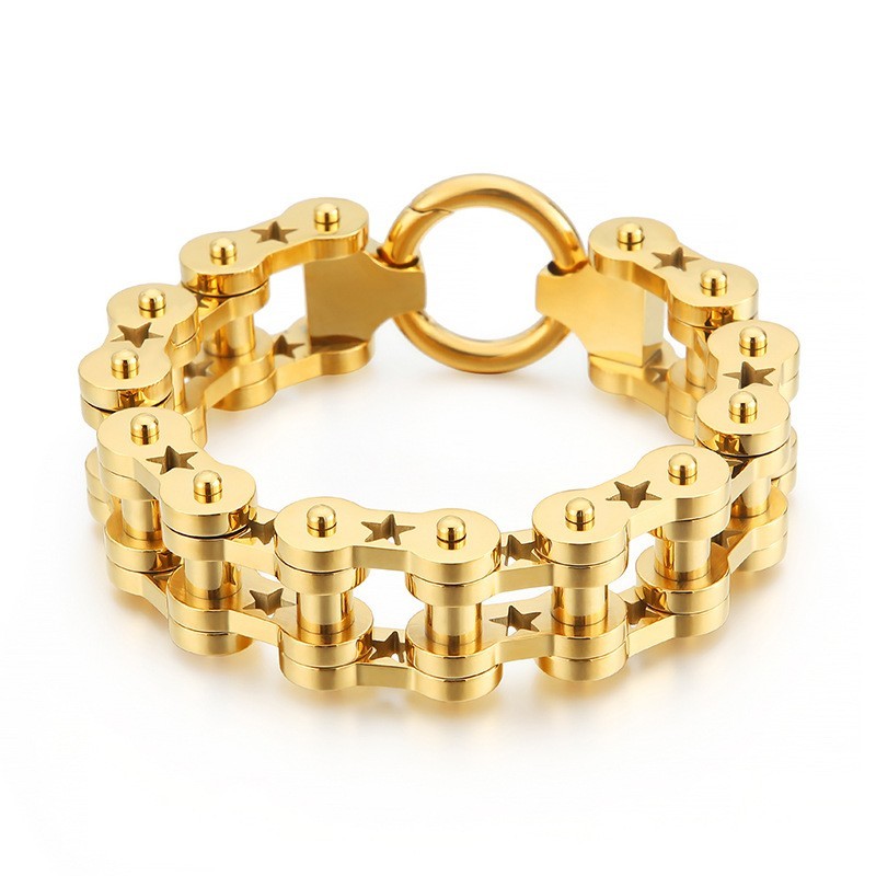 men's titanium star bracelet for sale