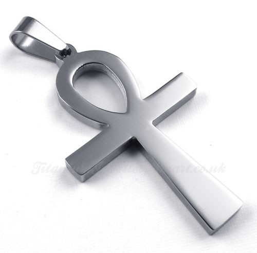 The Cross Titanium Pendant Necklace (Free Chain)-£41 - Titanium ...