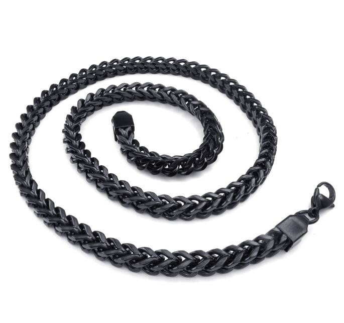 Black Titanium Necklace 