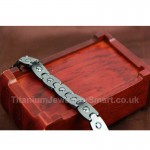 Ceramic Black Mens Bracelet