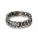  Cool exaggerated chic titanium bracelet for men